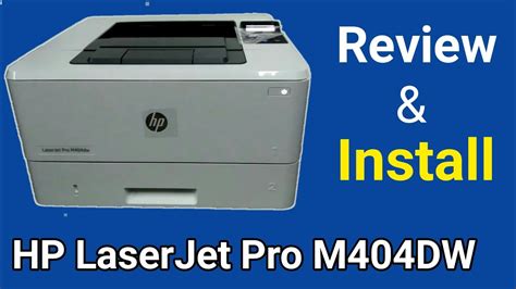 HP LaserJet Pro M404dw Printer Driver: Installation Guide and Troubleshooting Tips